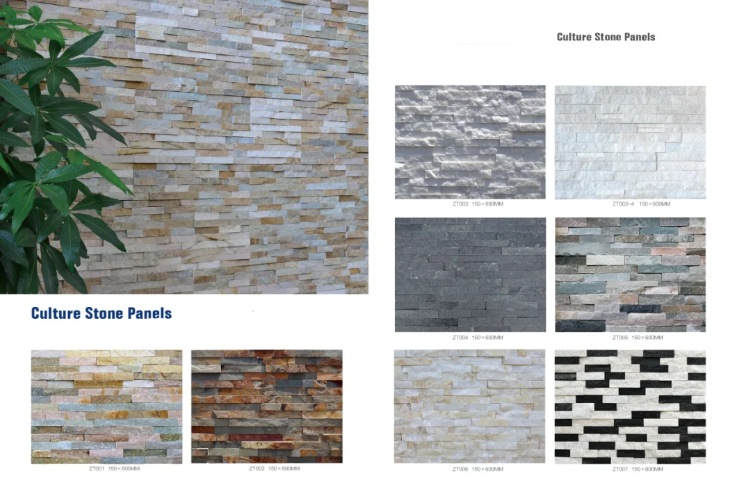 House Decoration PU Polyurethane Exterior Lightweight Faux Im Itation Stone Wall 3D Faux Stone Wall Panel