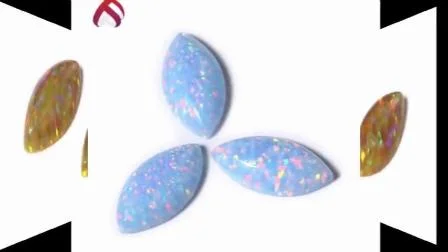 Precio de fábrica Marquise Opal Blue Fire piedra suelta para bisutería